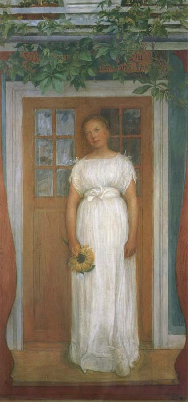 Carl Larsson Seventeen Years old oil painting image